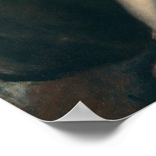 Saint Jerome - El Greco, Grieks Poster met fijne k (Hoek)