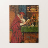 Saint Jerome in His Study, 1435 by Jan van Eyck Legpuzzel (Verticaal)