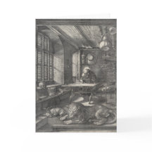 Saint Jerome in zijn studie door Albrecht Durer