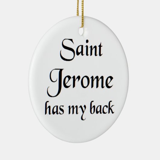 saint jerome keramisch ornament (Rechts)