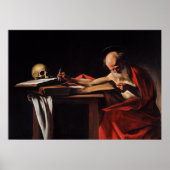 Saint Jerome Schrijven Poster (Voorkant)
