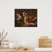 Saint Jerome - Simon Vouet Fine Art Poster (Keuken)