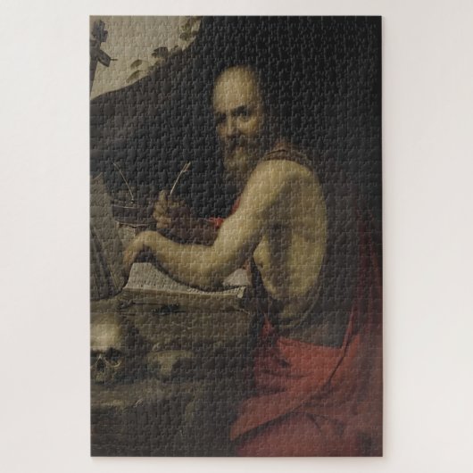 Saint Jerome van Caravaggio Legpuzzel (Verticaal)