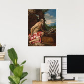Saint Jerome - Veronese Fine Art Poster (Thuiskantoor)