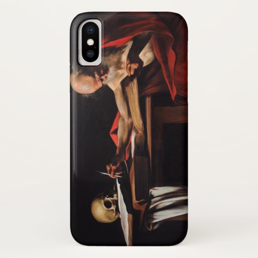 Saint Jerome Writing (door Caravaggio) Case-Mate iPhone Case (Achterkant)