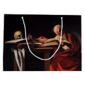 Saint Jerome Writing (door Caravaggio) Groot Cadeauzakje (Achterkant)