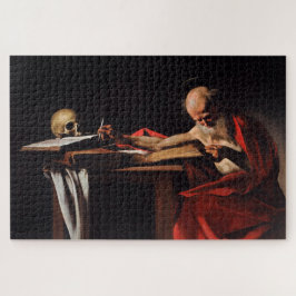 Saint Jerome Writing (door Caravaggio) Legpuzzel