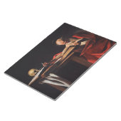 Saint Jerome Writing (door Caravaggio) Notitieblok (Schuin)