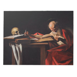 Saint Jerome Writing (door Caravaggio) Notitieblok