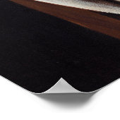 Saint Jerome Writing (door Caravaggio) Poster (Hoek)