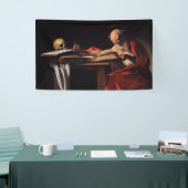 Saint Jerome Writing (door Caravaggio) Spandoek (Beurs)