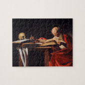 Saint Jerome Writing van Michelangelo Caravaggio Legpuzzel (Horizontaal)
