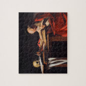 Saint Jerome Writing van Michelangelo Caravaggio Legpuzzel (Verticaal)
