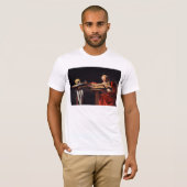 Saint Jerome Writing van Michelangelo Caravaggio T-shirt (Voorkant volledig)