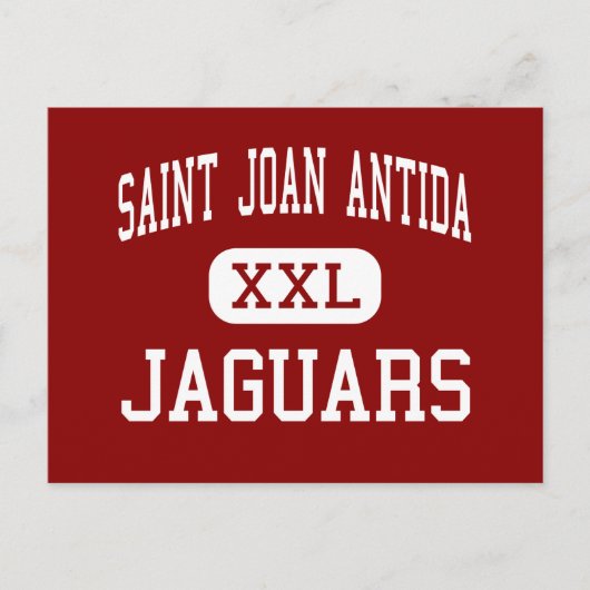 Saint Joan Antida - Jaguars - High - Milwaukee Briefkaart (Voorkant)