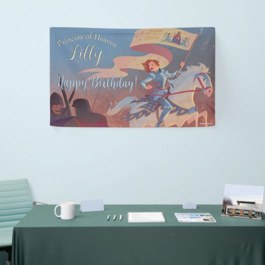 Saint Joan of Arc Banner (Customizable) (Beurs)