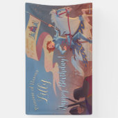 Saint Joan of Arc Banner (Customizable) (Verticaal)