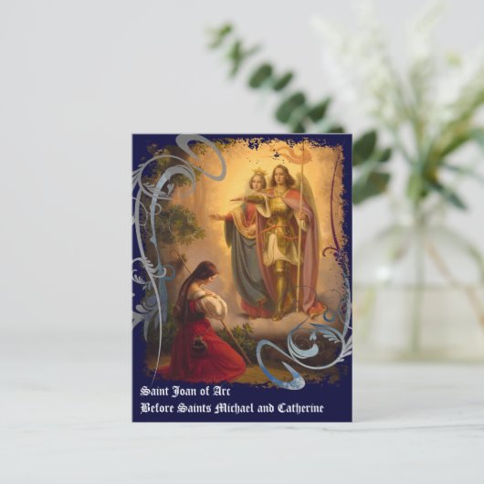 Saint Joan of Arc Briefkaart (Staand voorkant)