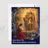 Saint Joan of Arc Briefkaart (Voorkant / Achterkant)