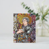 Saint Joan of Arc Briefkaart (Staand voorkant)