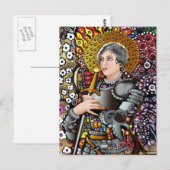 Saint Joan of Arc Briefkaart (Voorkant / Achterkant)