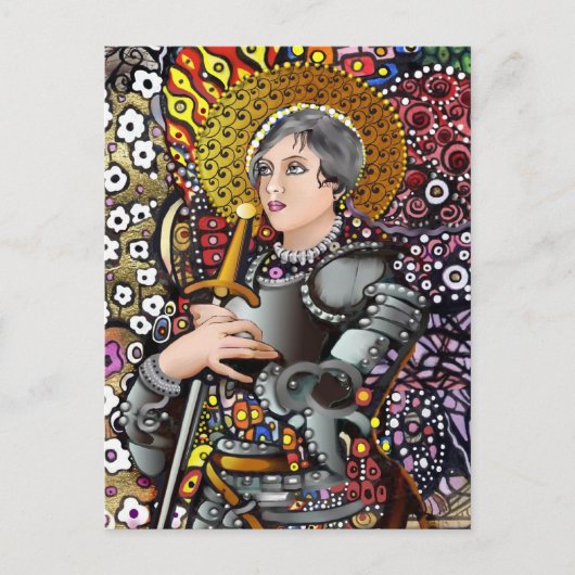 Saint Joan of Arc Briefkaart (Voorkant)