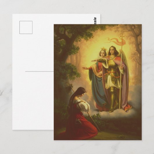 Saint Joan of Arc Briefkaart (Voorkant / Achterkant)