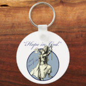 Saint Joan of Arc - Christelijk Sleutelhanger (Voorkant)