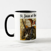 Saint Joan of Arc Cup/Sainte Jeanne d'Arc Coupe Mok (Links)