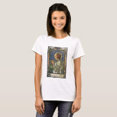 Saint Joan of Arc Glas in lood Afbeelding T-shirt (Voorkant volledig)