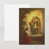Saint Joan of Arc Heavenly Guidance Holy Card Bedankkaart (Voorkant / Achterkant)