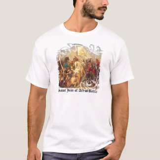 Saint Joan of Arc in Battle Mannen Light T-Shirt