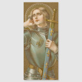 Saint Joan of Arc (JM 28) 4"x9" Magnetisch (Voorkant)