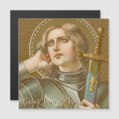 Saint Joan of Arc (JM 28) Magnetic Greeting (Voorkant / Achterkant)