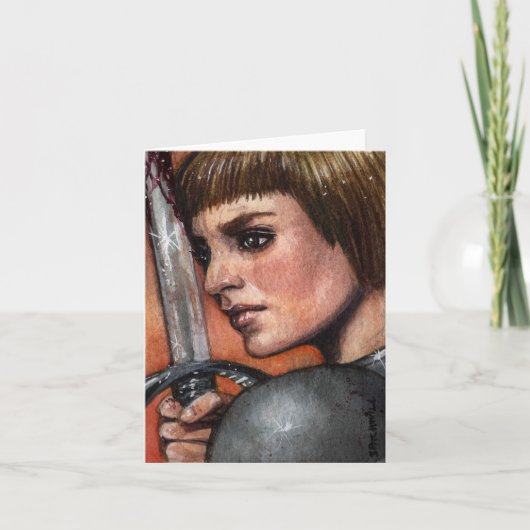 Saint Joan of Arc Note Kaart (Voorkant)