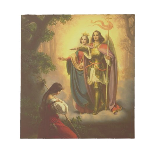 Saint Joan of Arc Notitieblok (Voorkant)