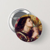 Saint Joan of Arc Ronde Button 5,7 Cm (Voorkant /achterkant)