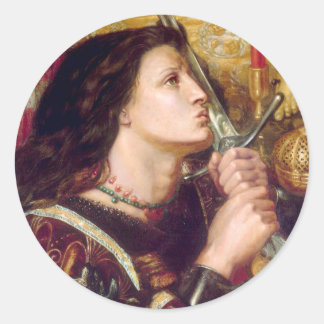 Saint Joan of Arc Ronde Sticker