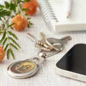 Saint Joan of Arc Sleutelhanger (Zijkant)