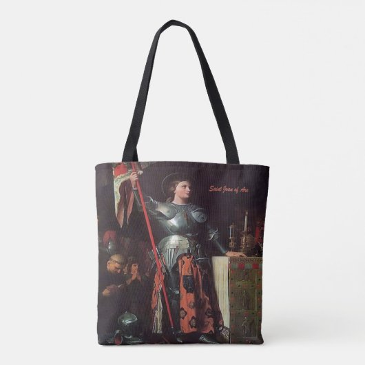Saint Joan of Arc Tote Bag (Achterkant)