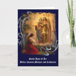 Saint Joan of Arc Wenskaart (leeg) Kaart