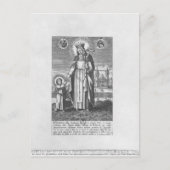 Saint Joan of France en Valois Briefkaart (Voorkant)