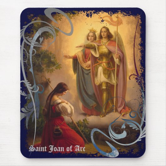 Saint Joan van Arc Mousepad Muismat (Voorkant)