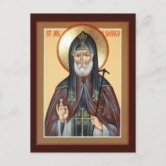 Saint Job of Pochaev Prayer Card Briefkaart