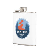 Saint Joe Wild en de Schilderachtig rivier Idaho Heupfles (Links)