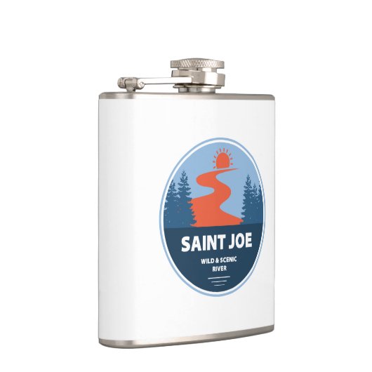 Saint Joe Wild en de Schilderachtig rivier Idaho Heupfles (Rechts)