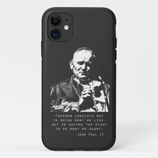 Saint Johannes Paulus II Case-Mate iPhone Case (Achterkant)