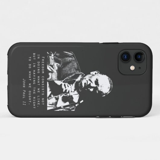 Saint Johannes Paulus II Case-Mate iPhone Case (Achterkant (horizontaal))