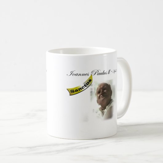 Saint-Johannes-Paulus-II-mok Koffiemok (Voorkant rechts)