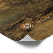 Saint John at Patmos, fine art, Poster (Hoek)